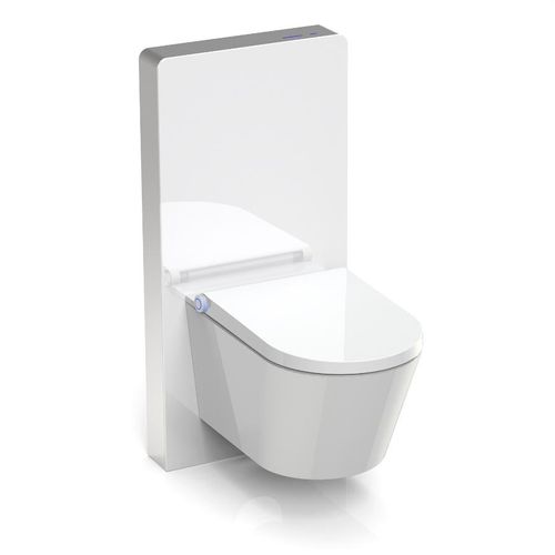 Compleet WC-pakket 36: Douchewc Basic 1102 & sanitaire module 805S Wit met sensor