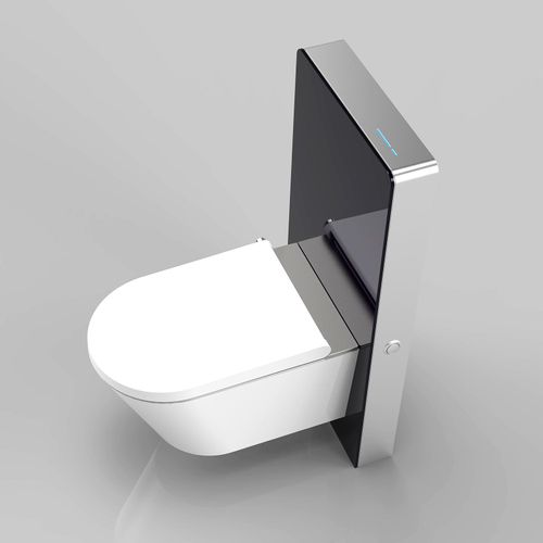 Sanitärmodul 805S mit Sensor für Wand-WC - Schwarz