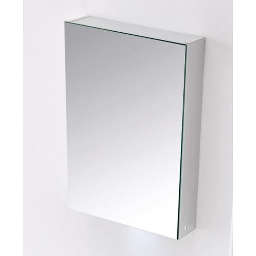 Aluminium-Spiegelschrank G500 - innen und außen Spiegel