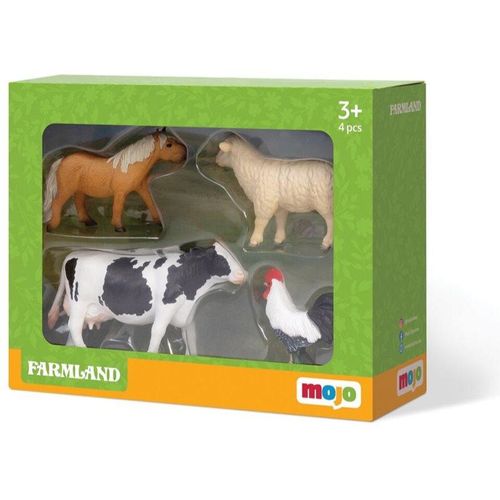 Mojo Farmland set speeltjes 3y+ 4 st