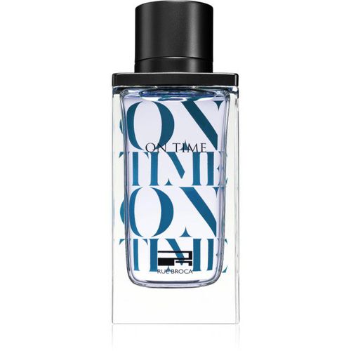 Rue Broca On Time Blue Eau de Parfum voor Mannen 100 ml
