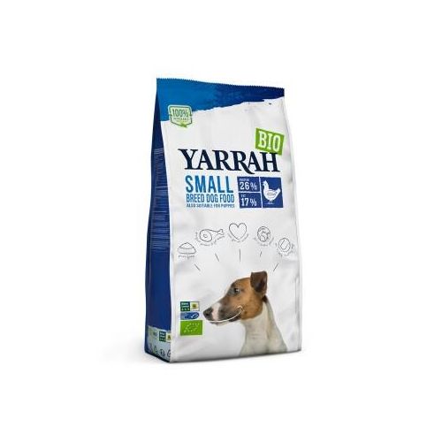 Yarrah Bio Adult & Junior Trockenfutter für kleine Rassen Huhn 2 kg
