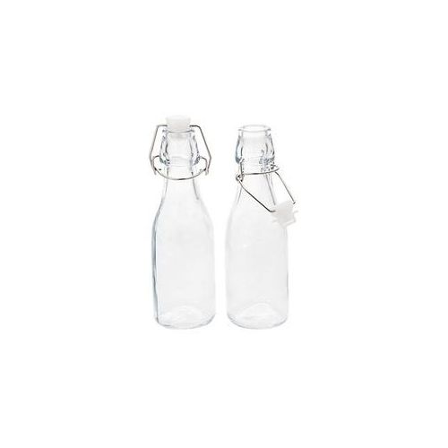 Glas-Bügelflasche 250 ml, 2 Stück