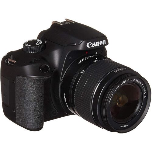 Spiegelreflexkamera EOS 4000D - Schwarz + Canon EF-S 18-55mm f/3.5-5.6 III f/3.5-5.6
