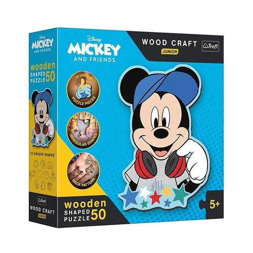 Holz Puzzle Junior 50 Disney - Mickey Maus