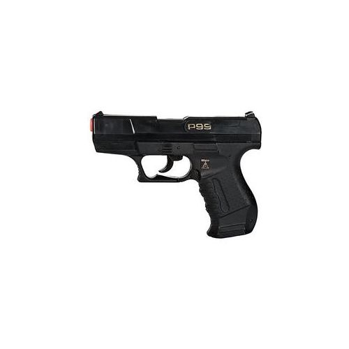 Spielzeugpistole "Agent", schwarz, 18 cm