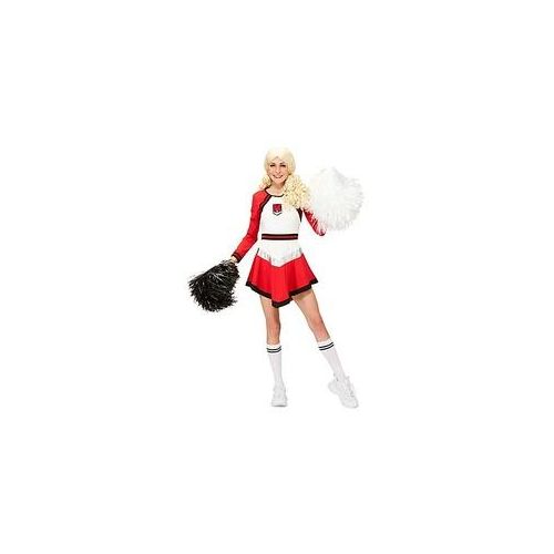 buttinette Kostüm "Cheerleaderin", rot/weiß