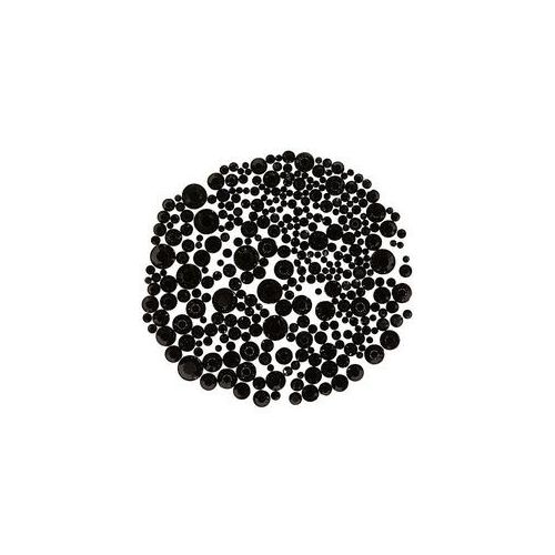 Strasssteine, schwarz, 2–7 mm Ø, 300 Stück
