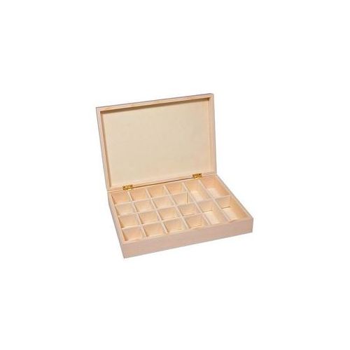 Sortierbox aus Holz, 28 x 20 x 5,5 cm
