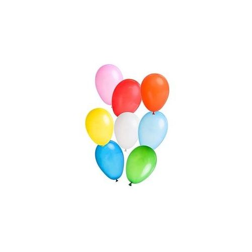 Luftballons "bunt", 20 cm Ø, 100 Stück