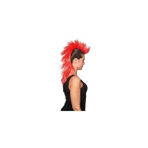 Irokesen-Haarteil, lang, rot