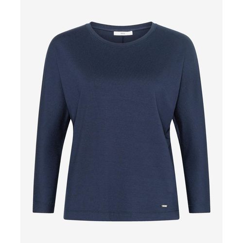 BRAX Damen Shirt Style CHARLENE, Blau, Gr. 42