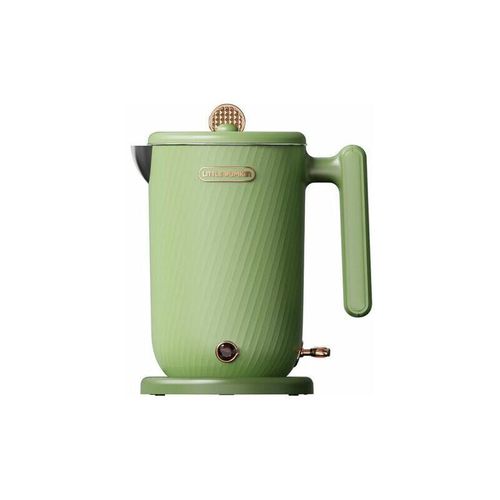 Avocado Green-Silent Mini-Elektrischer Wasserkocher-Edelstahl 304-Elektrischer Wasserkocher Wasserkocher Haushaltsgeräte Wasserkocher