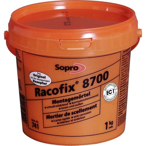 Sopro - racofix 8700 Schnellmontagemörtel, 5kg