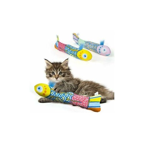 Katzenminze Katzenspielzeug – Katzenminze Spielzeug für Wohnungskatzen, gefüllte Kau-Biss Katzenminze Kinderspielzeug Set für Kätzchen