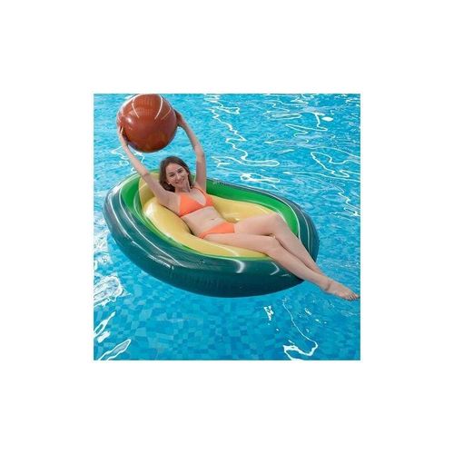 Riesige aufblasbare Avocado-Boje, aufblasbares Spielzeug Ocean Beach Float, aufblasbare Pool-Matratze mit speziellen Schnellverschlussventilen für