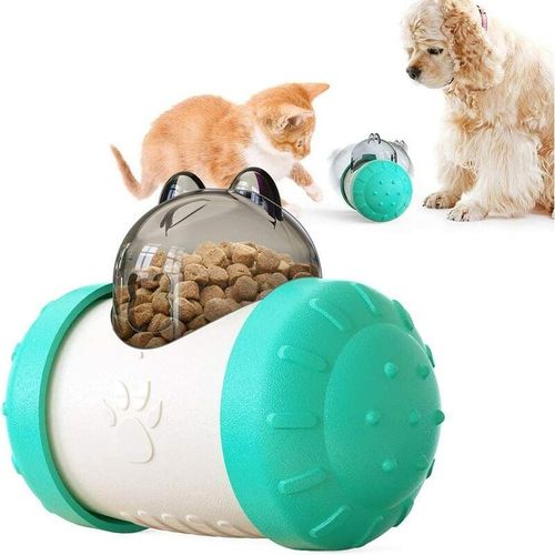 Amirror Smart Ug - Katzenspielzeug, Katzenknabberspender Spielzeug Interaktives Katzenspielzeug Whirling Tumbler Katzenspielzeug Leicht zu Reinigen