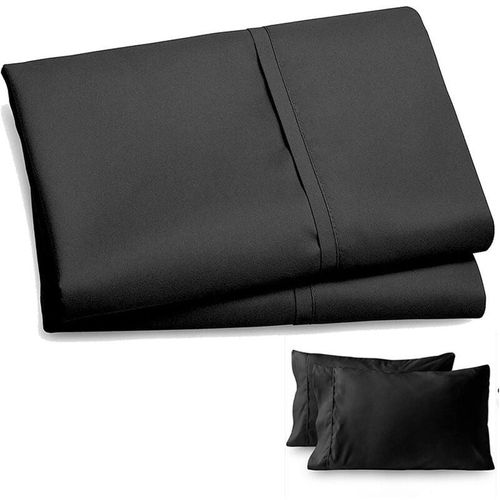 Pillow Cover 51x 76cm Set,Solid Color Pillow Cover 51x 76cm 2er Set ,Pillow Cover 2 pack 51x 76cm Pillowcase Schwarz