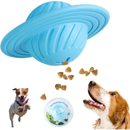 Hundespielzeug Hundefutterspender Ball, iq Interaktives Futterspielzeug für mittelgroße Hunde Chew Chase