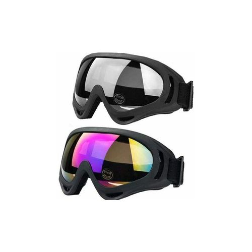 Skibrille Skibrille Snowboardbrille, Schneemobil Motorradbrille Skibrille Schutzbrille Linse Anti-Staub, UV-Schutz, Motorradbrille für Kinder, Jungen