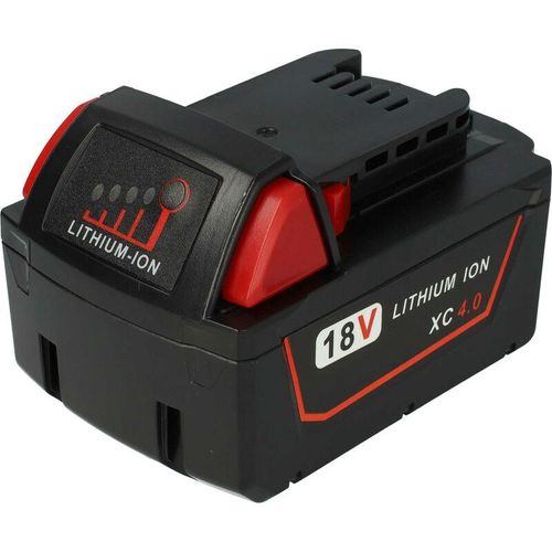 Vhbw - 1x Akku kompatibel mit Milwaukee M18 chm, CHIWP12-502X, CHIWP12-0X, CHIWP12, CHIWF34-502X Werkzeug (4000 mAh, Li-Ion, 18 v)