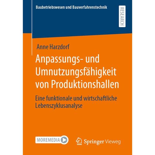 Anpassungs- und Umnutzungsfähigkeit von Produktionshallen - Anne Harzdorf, Kartoniert (TB)