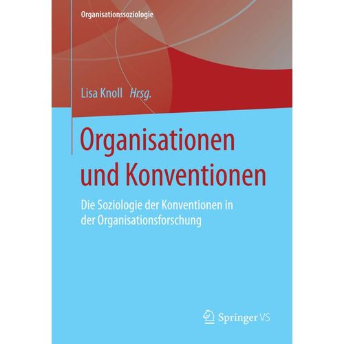Organisationen und Konventionen, Kartoniert (TB)