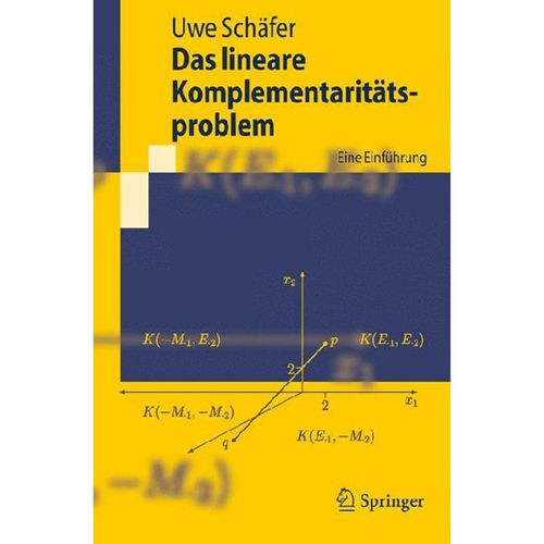 Das lineare Komplementaritätsproblem - Uwe Schäfer, Kartoniert (TB)