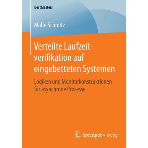 Verteilte Laufzeitverifikation auf eingebetteten Systemen - Malte Schmitz, Kartoniert (TB)