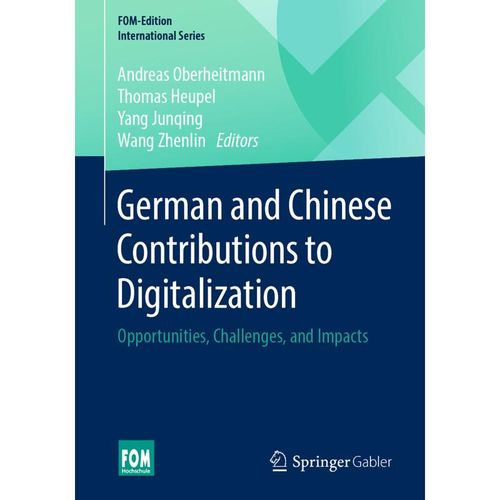 German and Chinese Contributions to Digitalization, Kartoniert (TB)