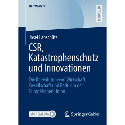 CSR, Katastrophenschutz und Innovationen - Josef Labschütz, Kartoniert (TB)