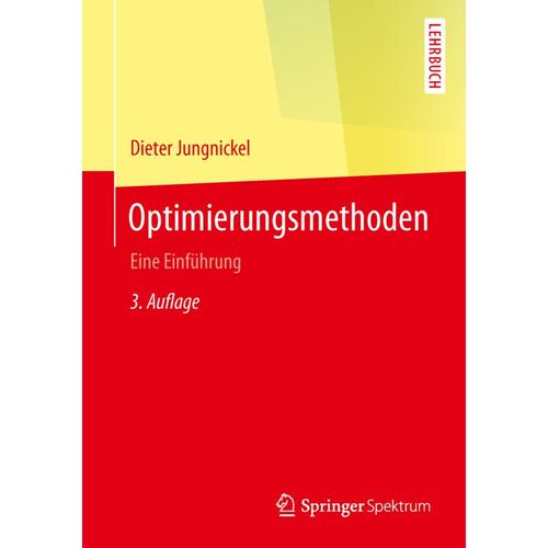 Optimierungsmethoden - Dieter Jungnickel, Kartoniert (TB)
