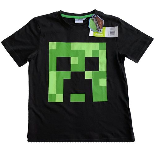 Minecraft T-Shirt MINECRAFT T-SHIRT schwarz Kinder T-Shirt