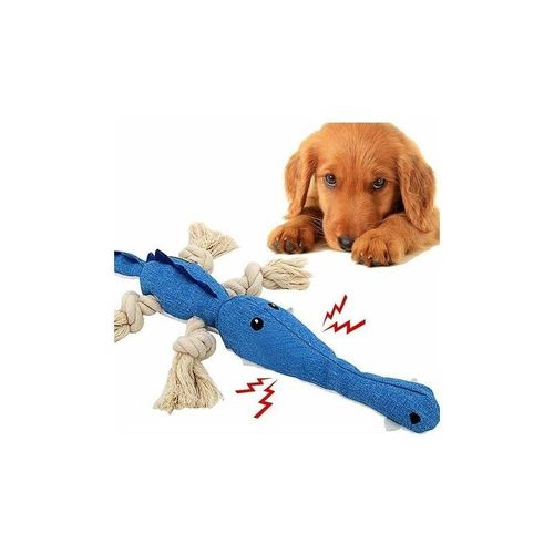Quietschendes Hundespielzeug, interaktives Hundespielzeug für Langeweile, langlebiges Hundekauspielzeug für Hunde