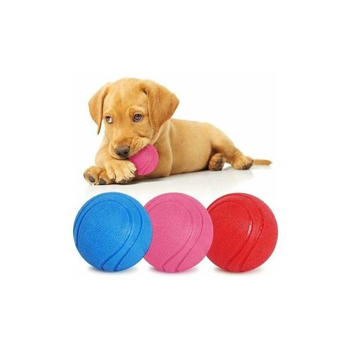 Eting - Hundespielzeug, Hüpfball Hund, Interaktives Hundespielzeug, Unzerstörbarer Hundeball, Naturkautschuk Hundezahnreiniger Spielzeug, für Welpen