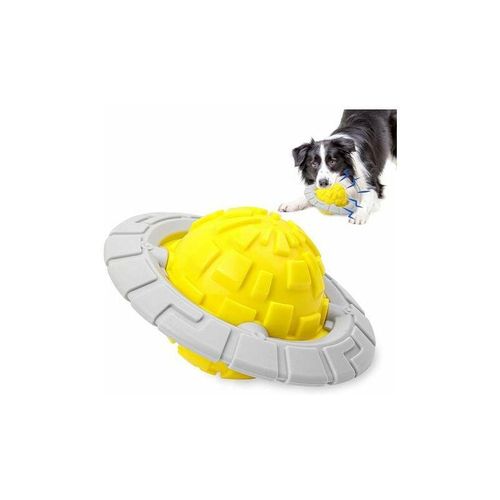 Eting - longziming Unzerstörbares Kauspielzeug für Hunde, quietschendes Hundespielzeug mit Geräuschkugel, interaktives Hundespielzeug, geeignet für