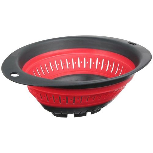 Bunter einziehbarer ovaler colander - Rot - 5five