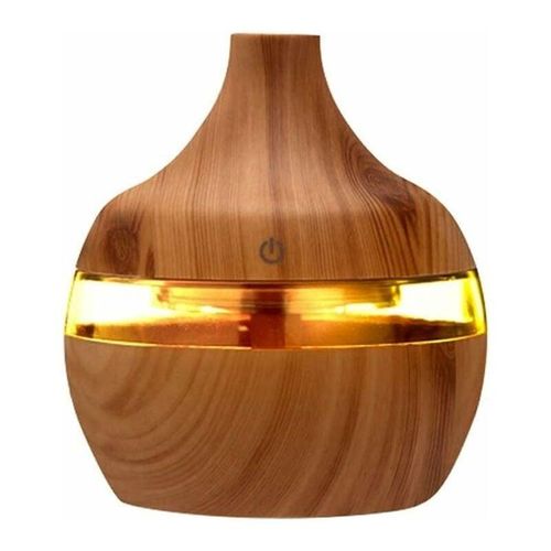 Luftbefeuchter 300 ml usb Elektrische Luftaroma Diffusor Holz Luftbefeuchter Ätherisches Öl Aromatherapie Nebelhersteller for Cool Car Home Mini