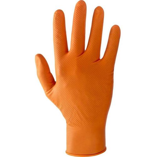 Orange nitril handschuhe tg.xl (stk.50)