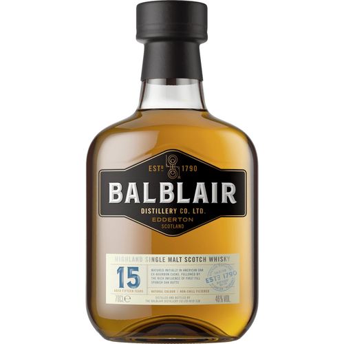 Balblair 15 Years Old Highland Single Malt Scotch Whisky