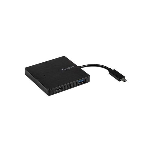 Targus USB-C Hub to 3 x USB-A & 1x USB-C - hub - 4 ports USB-Hubs - USB 3.2 - 3 - Schwarz