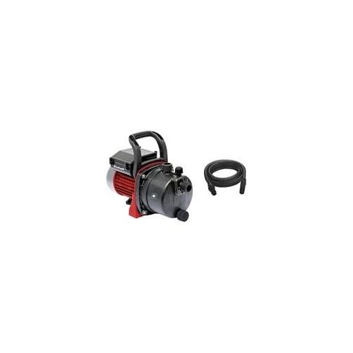 Gartenpumpe GC-GP 6538 Set rot/schwarz, 650 Watt, inkl. 7m Saugschlauch