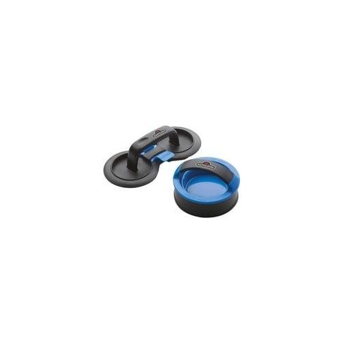 Burgerpresse-Set schwarz/blau