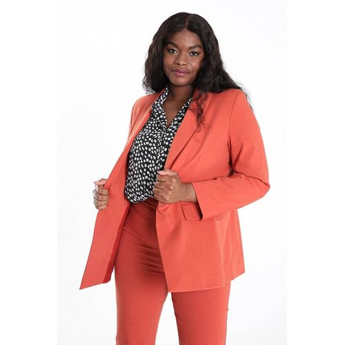 Paprika Blazer in Koralle - 52