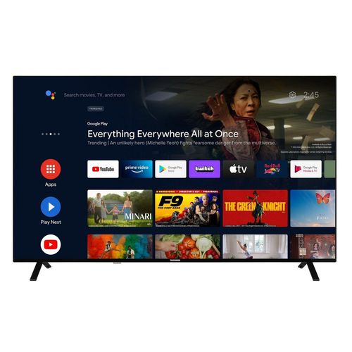 Telefunken XU50AN751S LCD-LED Fernseher (126 cm/50 Zoll, 4K Ultra HD, Android TV, HDR Dolby Vision, Triple-Tuner, Bluetooth, Dolby Atmos), schwarz
