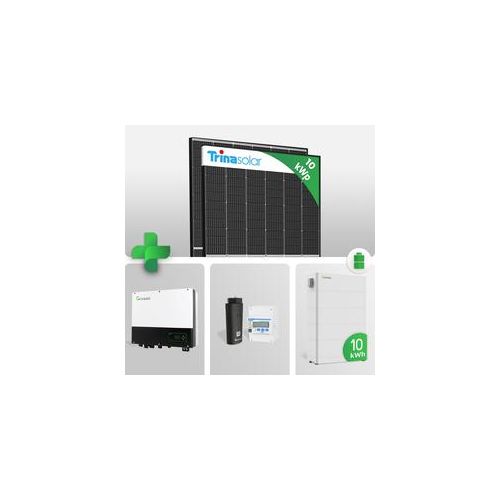 10.4 kWp PV-Komplettpaket mit 10 kWh Batterie | Trina Vertex S+ 435W Glas Glas