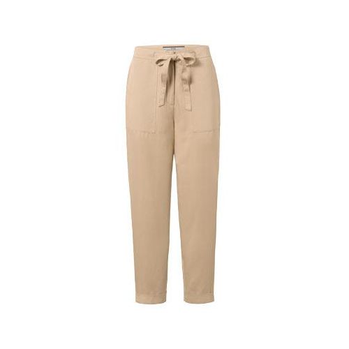 Hose aus Leinenmix - Beige - Gr.: 38