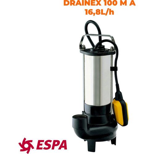 Tauchpumpe draine 100M a - 230V - 16,8L/h - 7m ma. - Espa