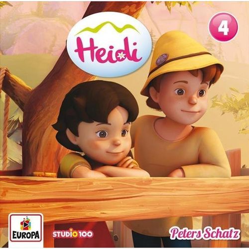 Heidi (CGI) - Peters Schatz.Tl.4,1 Audio-CD - Heidi (Hörbuch)