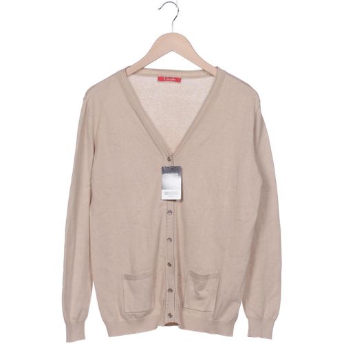 M. Grifoni Damen Strickjacke, beige, Gr. 36